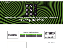 Tablet Screenshot of hophophop.eu